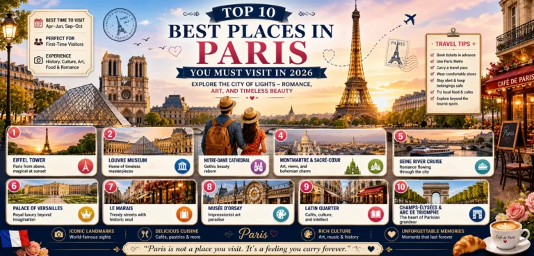 Top 10 Best Places in Paris You Must Visit in 2026 Top 10 Best Places in Paris You Must Visit in 2026