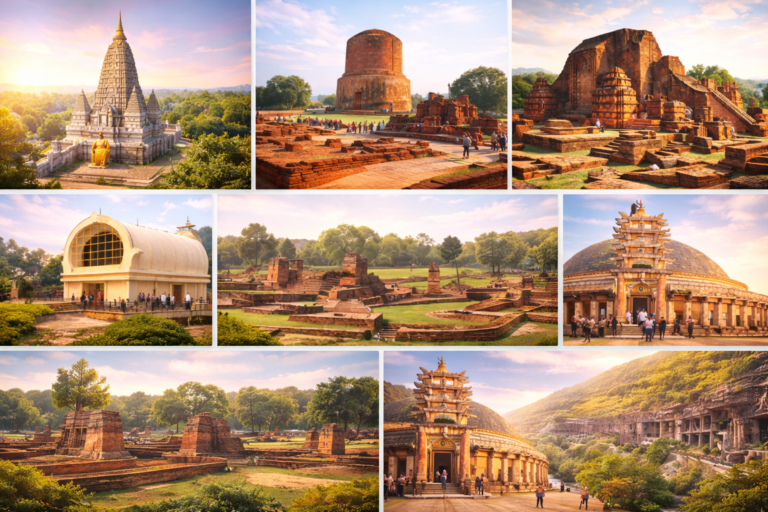 Top 10 Buddhist Tourist Places in India Top 10 Buddhist Tourist Places in India